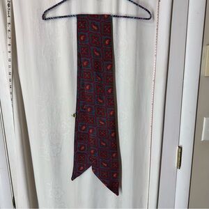 Vintage Imperial Paisley Silk Scarf